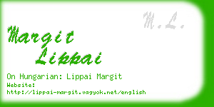 margit lippai business card